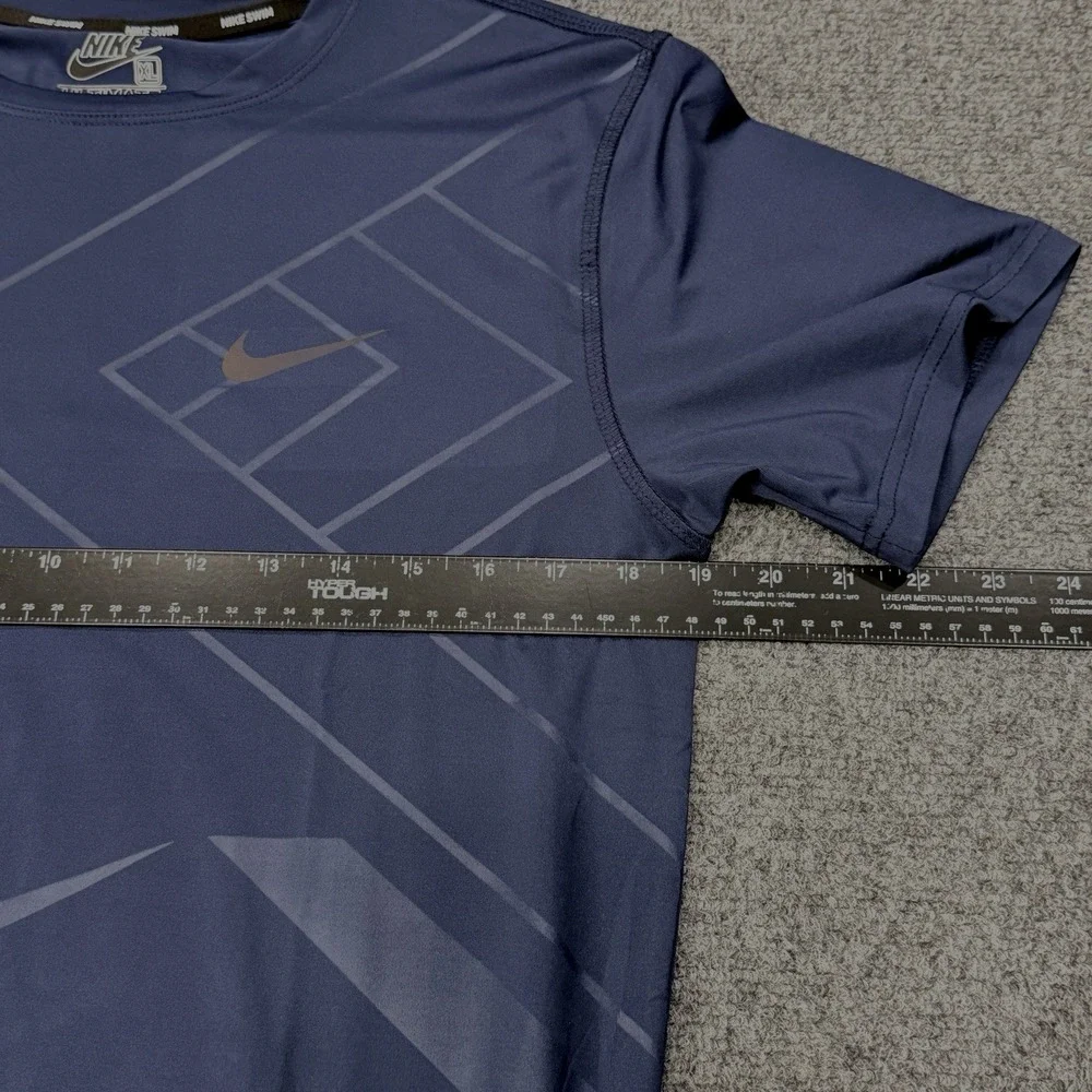 Nike‎ Swim Ultimate Tee Women's XL Shirt Dri-Fit Blue NWT Athletic Wear Running